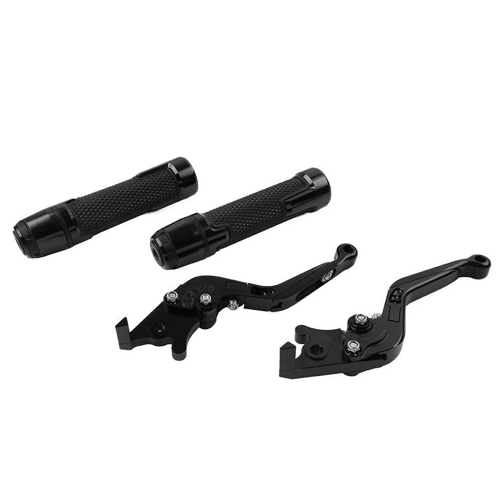 Black Extendable Brake Clutch Lever Handlebar Grip for Honda CBR600RR CBR954RR