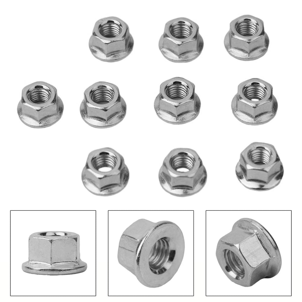 Set of 10 Bar Nuts for Universal Use