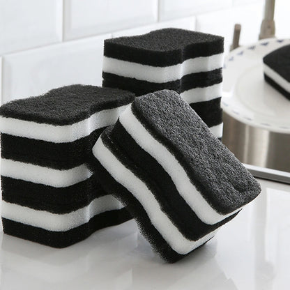 Clean Grease Sponge Scouring Pad for Kitchen Dish Cleaning (Versatile)
