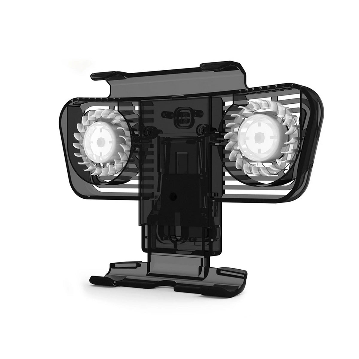 2 Blue LED Fan Cooling Holder Bracket for Steam Deck/Switch/OLED