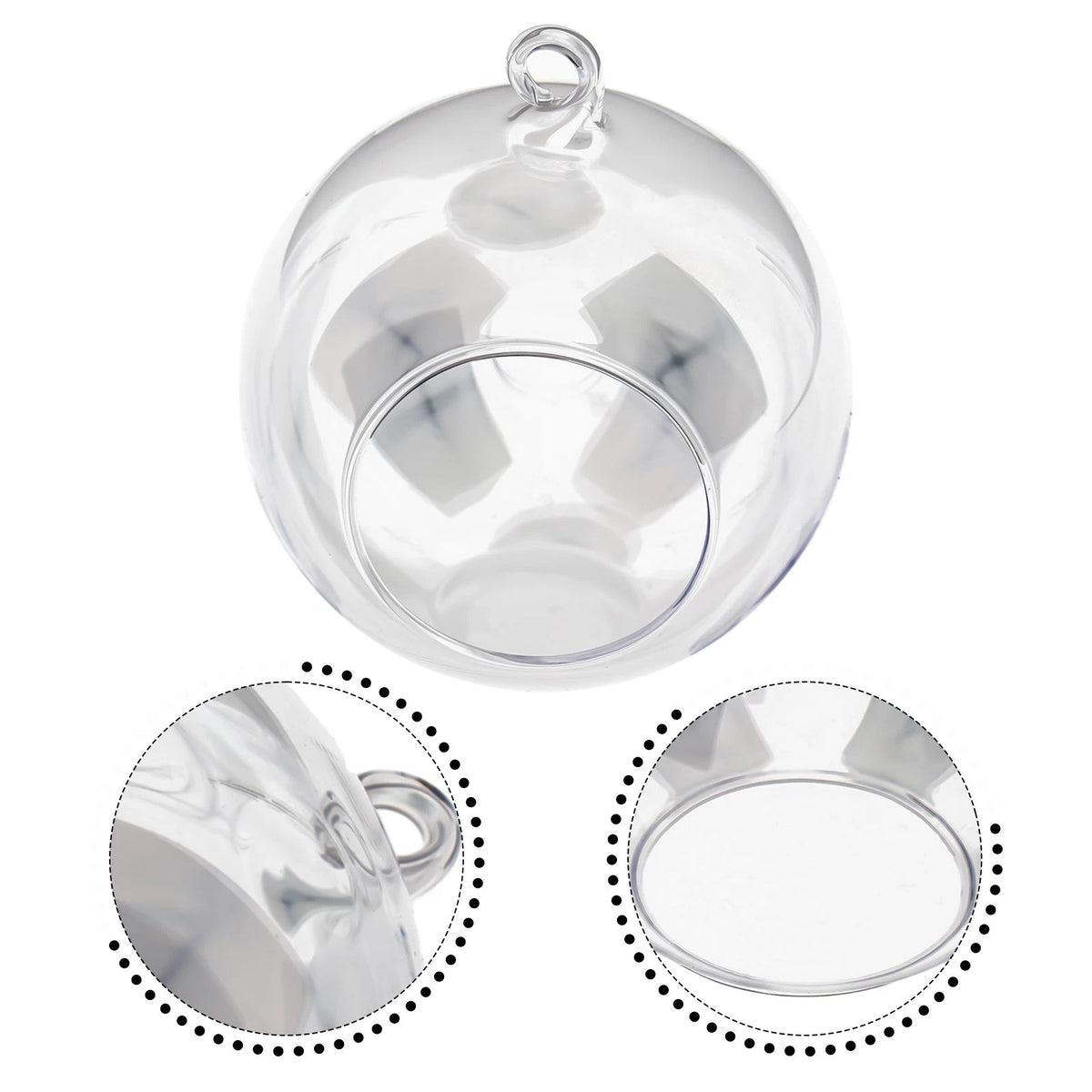 Hanging Glass Ball Ornament for Party Decoration