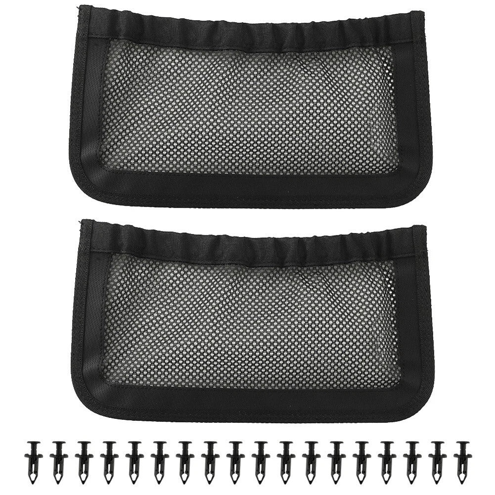 UTV Rear Backrest Net with Dash Storage for Can-Am Defender (2016–2023)