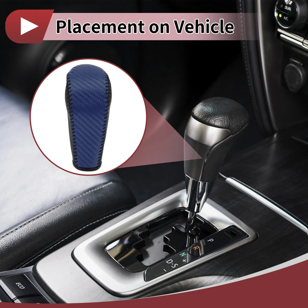 Gear Shift Knob Cover Replacement for BMW 3 Series E90 (2004–2012) Black