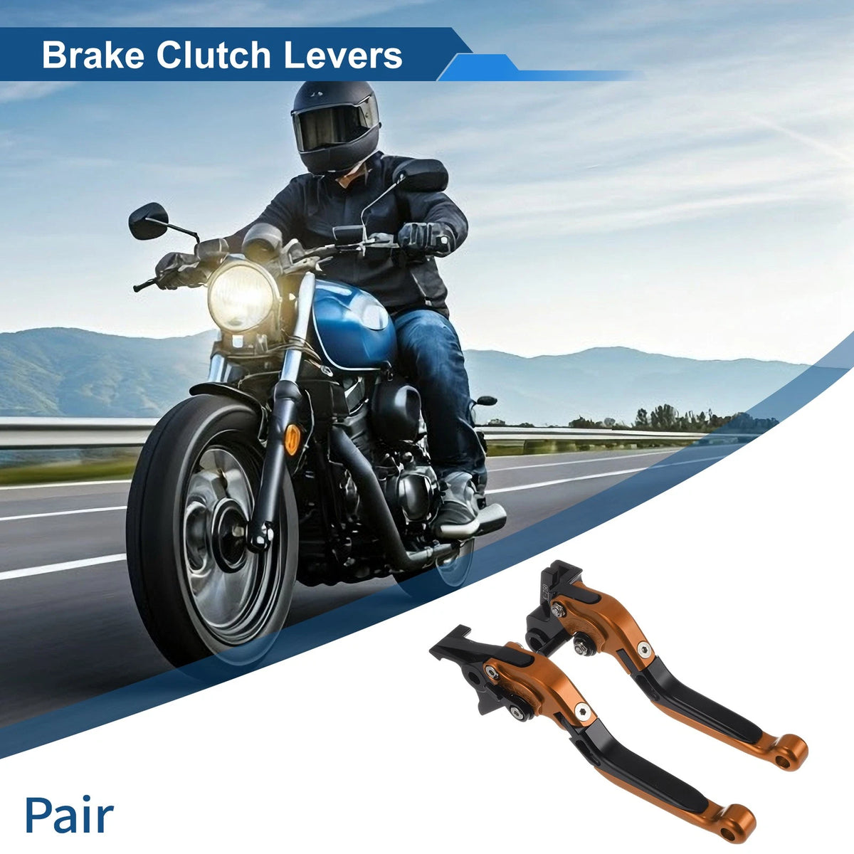 Adjustable Brake Clutch Lever for Kawasaki Vulcan S 650 (2015–2023)