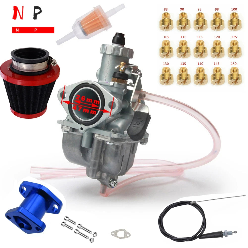 Mikuni VM22 Carburetor Kit for Predator 212cc, GX200, 196cc Mini Bike Go Kart