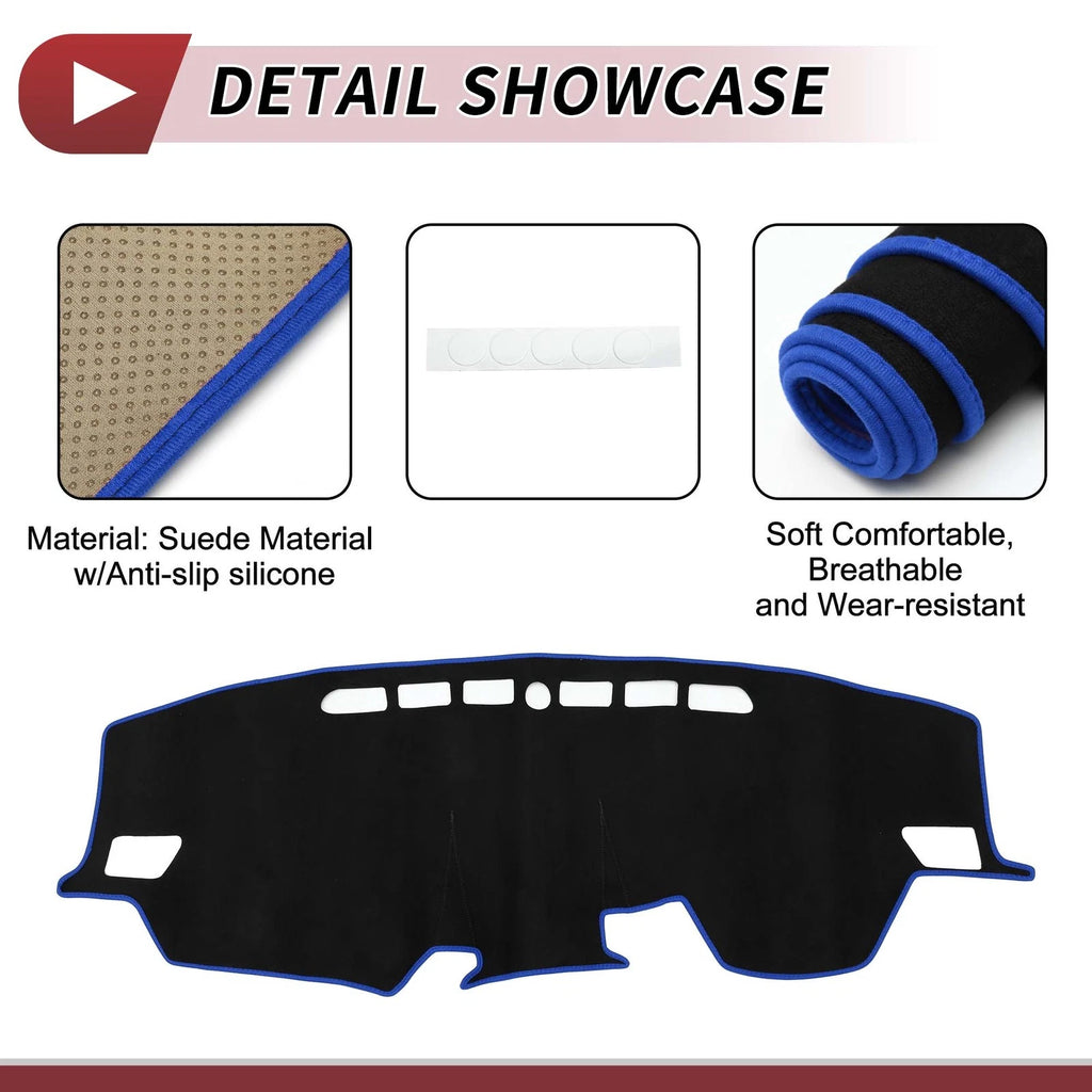 Dashboard Dash Cover Mat Sun Protector for Toyota Raize (2013–2020)