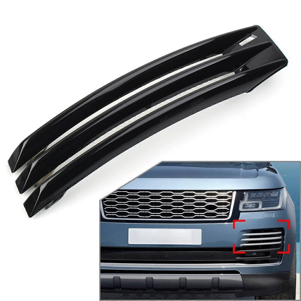 Left Fog Bumper Grill Air Vent Cover Trim for Land Rover Range Rover L405 (2018–Present)