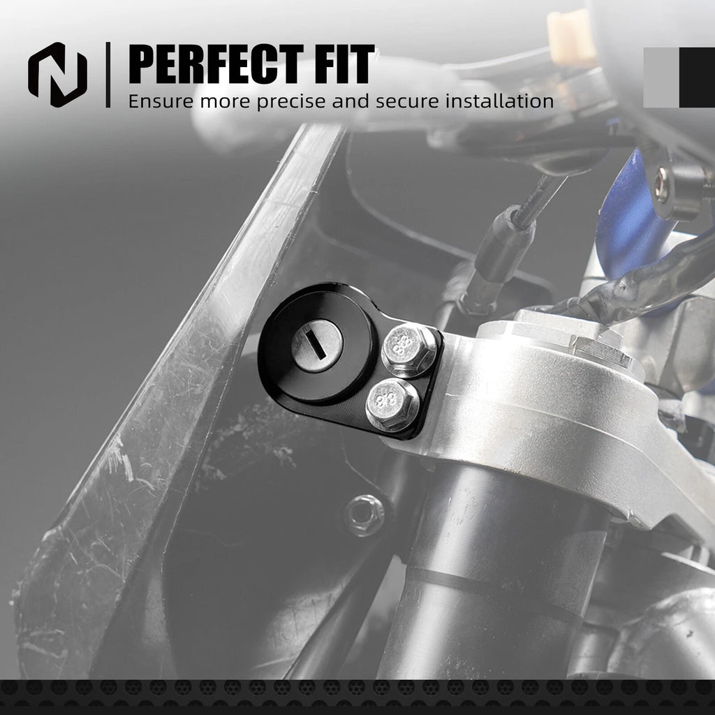 NICECNC Key Ignition Switch Relocation Bracket for Suzuki DRZ400SM (2005–2024)