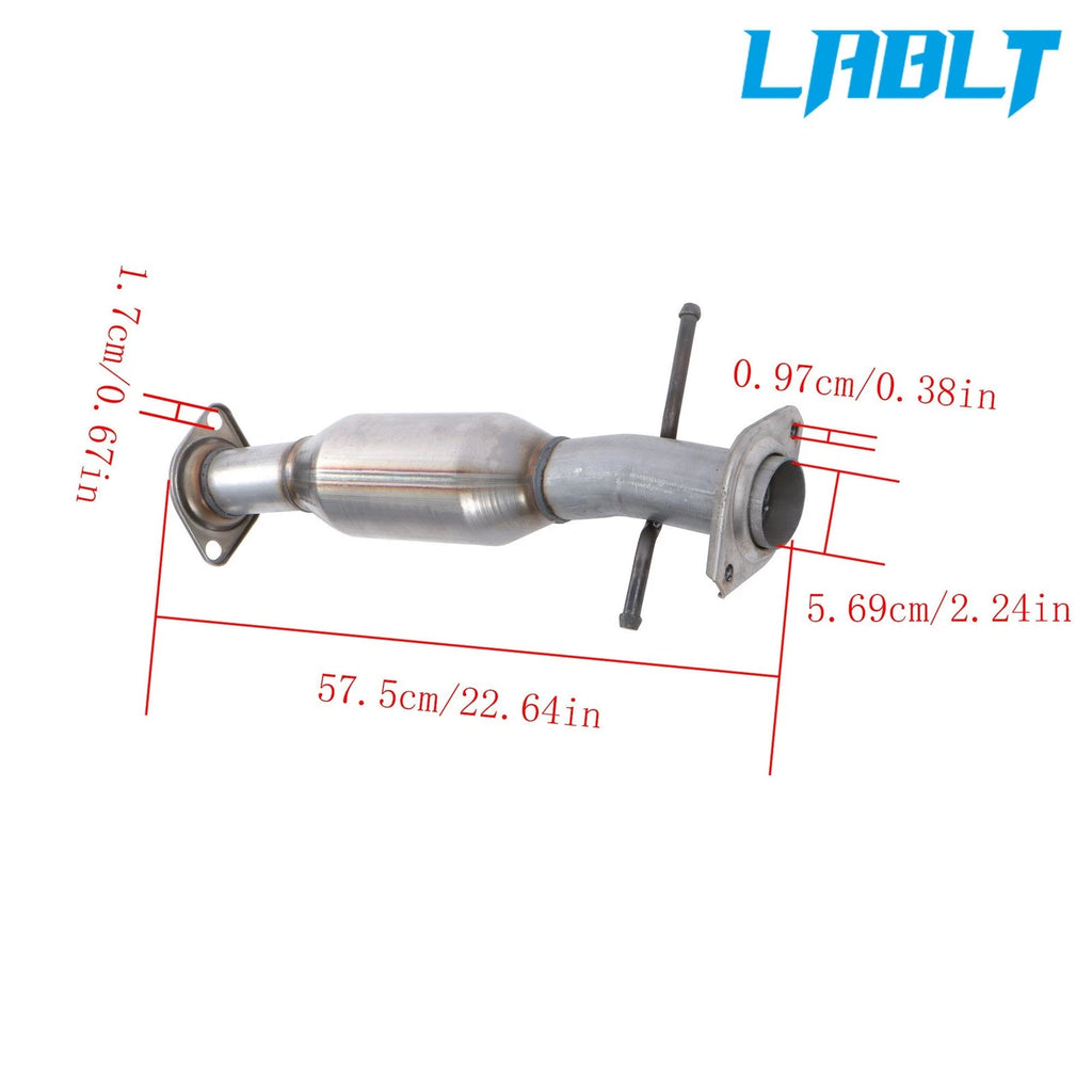 Rear Side Catalytic Converter for Lexus RX350 (2010–2013)