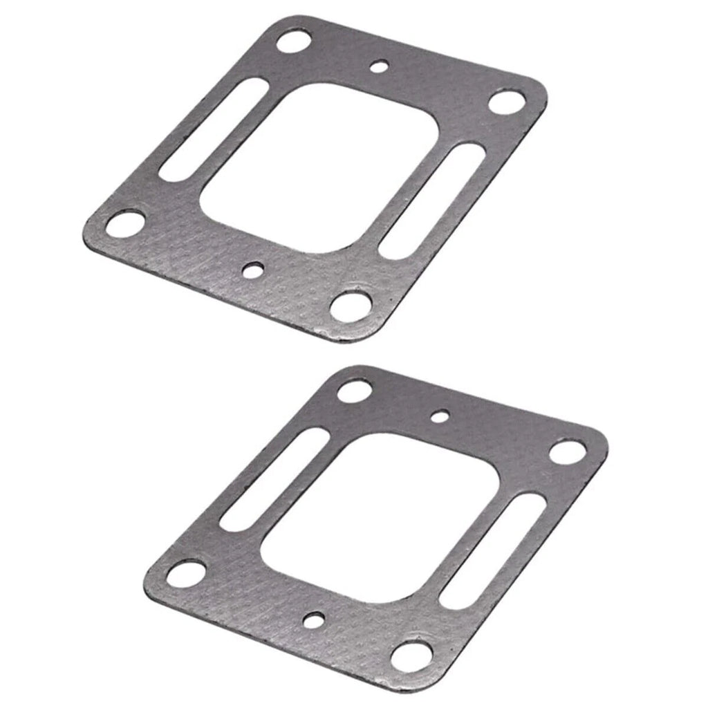 2 Exhaust Manifold Gasket Restrictor Elbow for Mercruiser (Repl 18-0897, 27-863724)