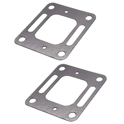 2 Exhaust Manifold Gasket Restrictor Elbow for Mercruiser (Repl 18-0897, 27-863724)
