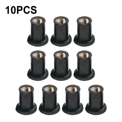 Nuts Fairing Screws for ATV Motorcycle Neoprene