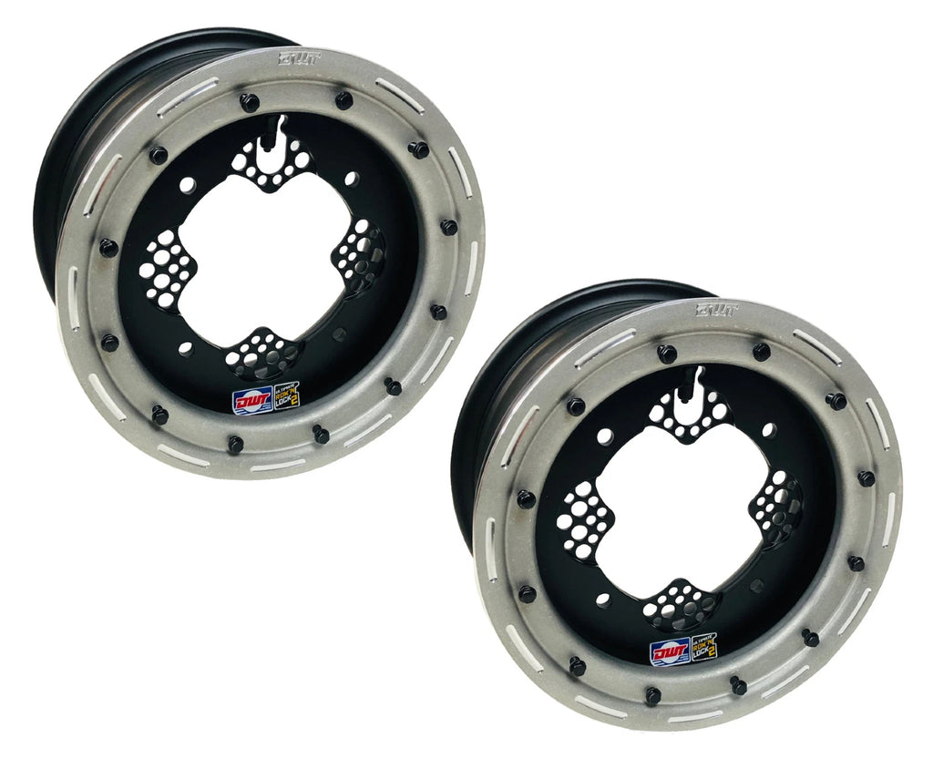 DWT ROK'N LOCK 10" Beadlock Rims for Warrior 350 (4/156)