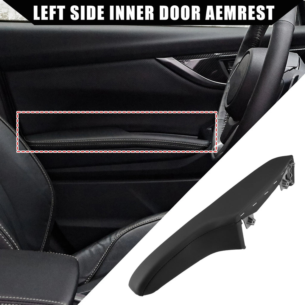 Front Left Side Inner Door Armrest Replacement for Dodge (2011–2023) Faux Leather
