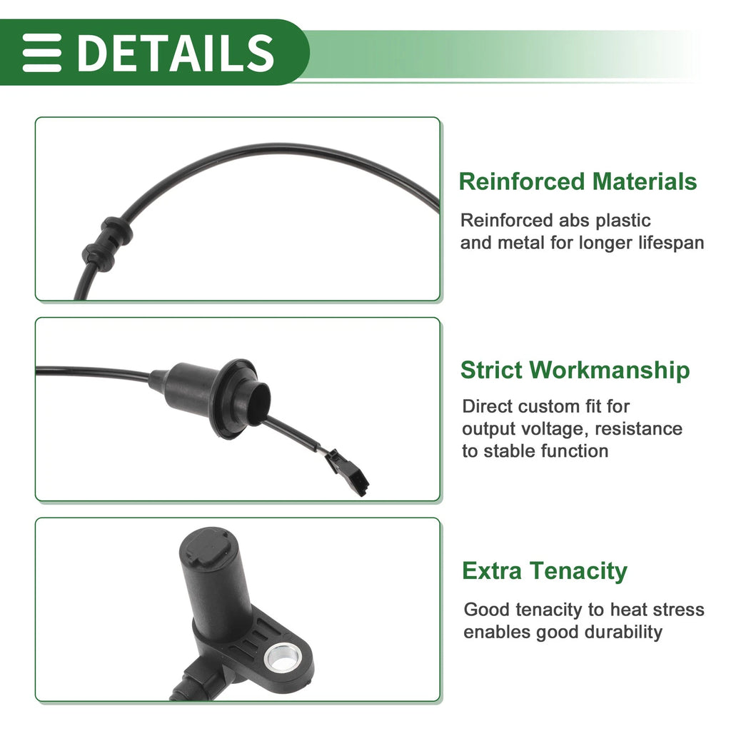 ABS Wheel Speed Sensor Replacement for Mercedes-Benz S-Class W220 (1998–2005)