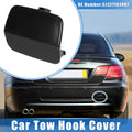 Tow Hook Eye Hole Cover Cap for BMW 3-Series E92 (2007–2010) Rear Right Black