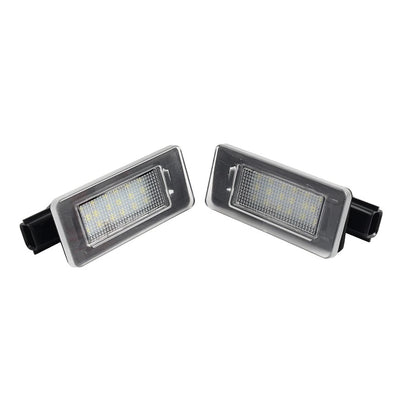 1 Pair Rear License Plate Light for Nissan Altima Versa Sentra Rogue