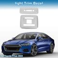 Light Trim Bezel for Toyota Prius (2023) - Silver Tone
