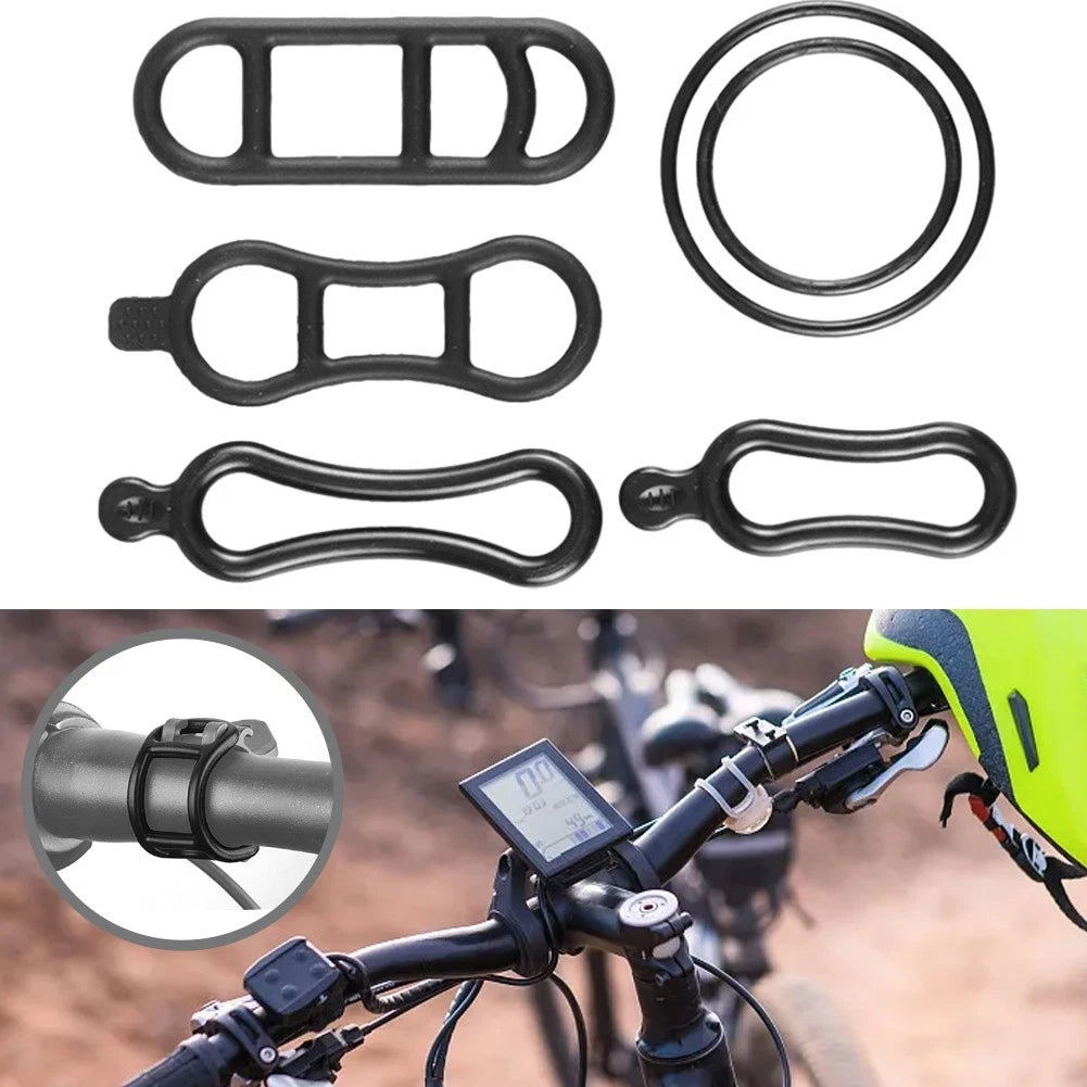 Rubber Strap for Bicycle Headlight (Flexible, Multifunctional)