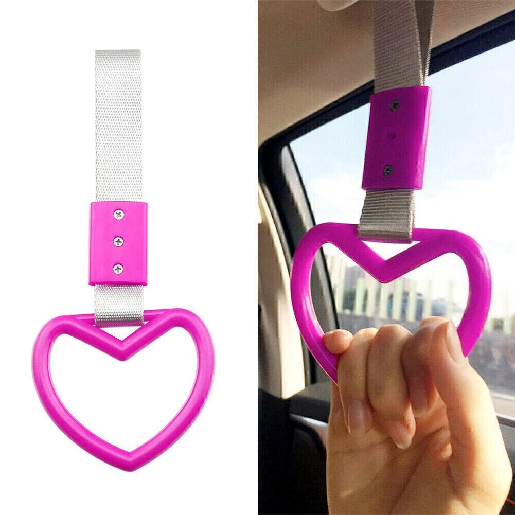 Tsurikawa Heart Ring Handle Strap for JDM Train Bus (Fits )