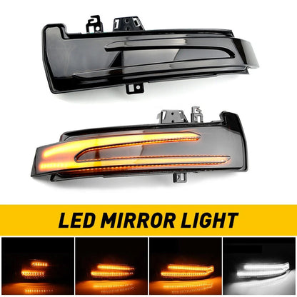 Smoke Sequential LED Side Mirror Lights for Mercedes Benz A/CLA (2013–2020)