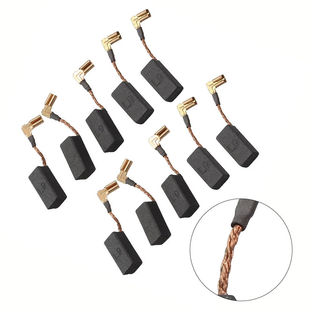 Set of 10 Carbon Brushes for DWE4120 DWE4011 Grinder
