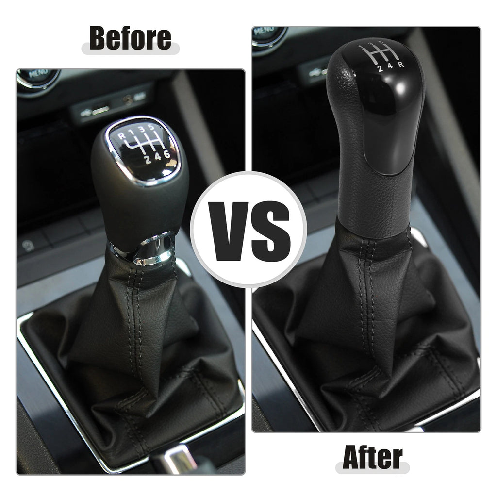 5 Speed Manual Gear Stick Shift Knob Replacement for Ford Fiesta Fusion Transit (2011–2018)