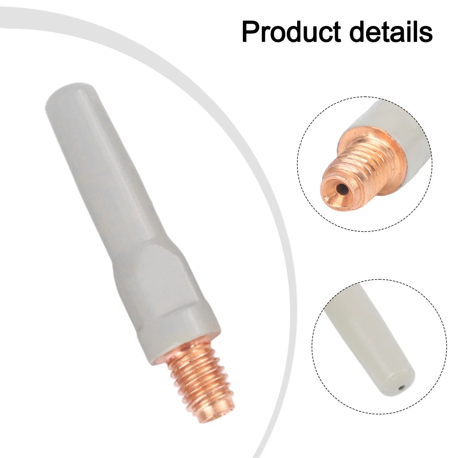 8PCS NonStick Welding Tips for 15AK Torch (400 8mm)