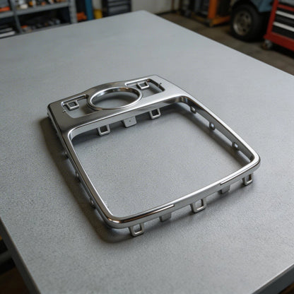 Front Console Chrome Frame Trim for Q7 (2006–2015)