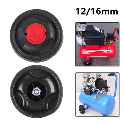 Caster Wheels for Air Compressor (Red Cover Option)