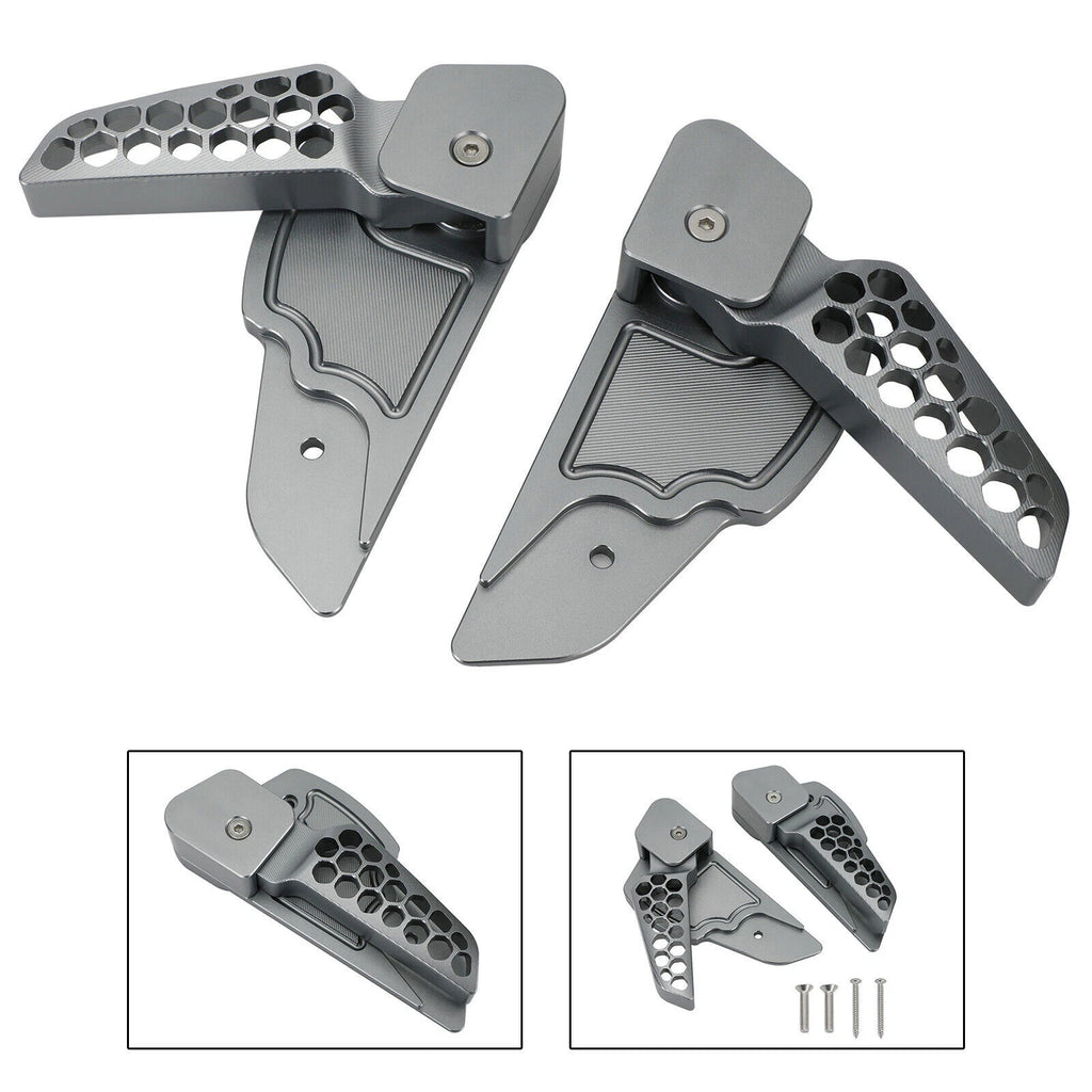 Rear Footrests Foot Pegs for Vespa Primavera/Sprint 125 150 (2017–2020)