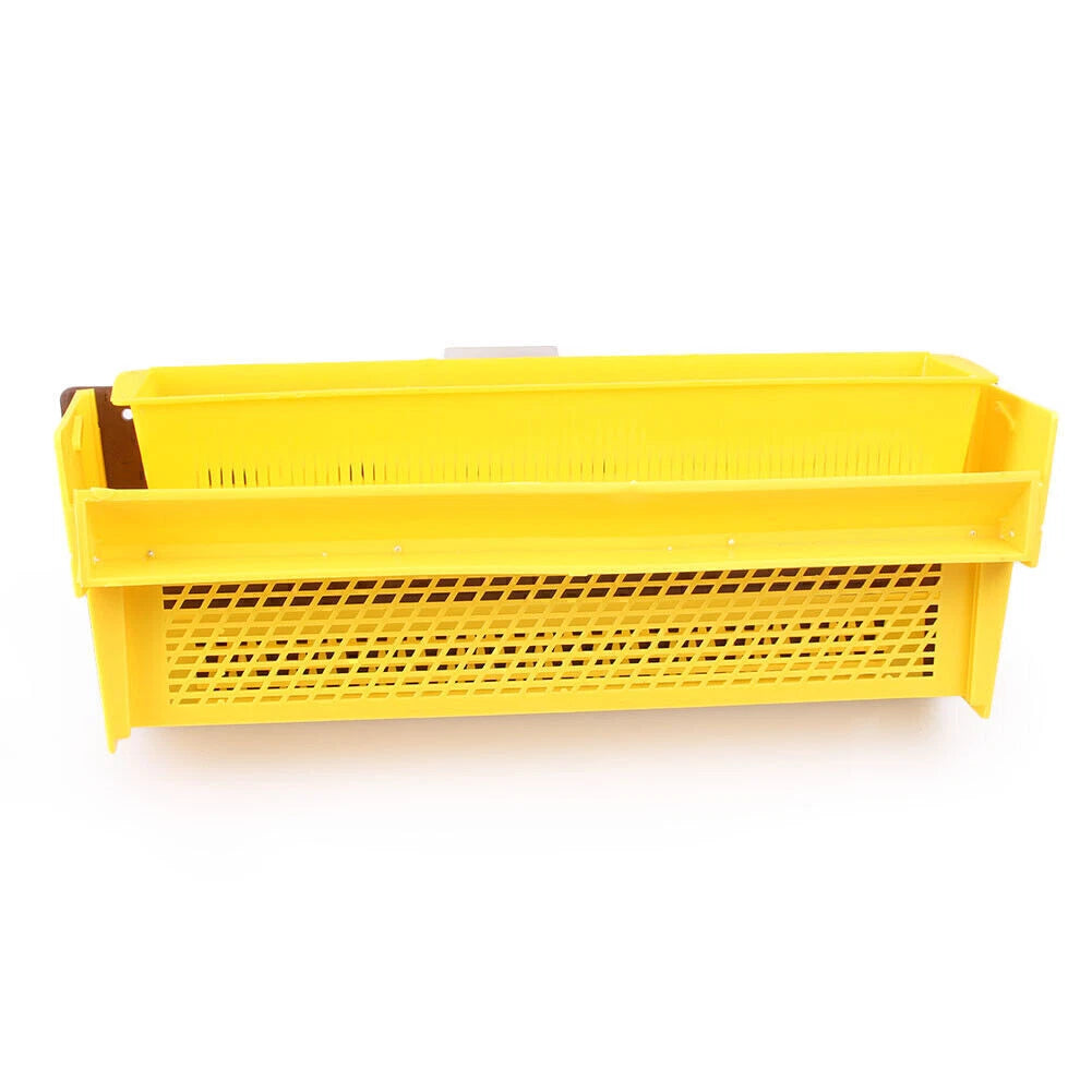 For Beekeeping Tools Beehive Bee Pollen Trap Collector Yellow 15.357.953.94"