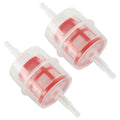 2X Diesel Fuel Filter Inline 6mm 8mm for Universal Car Motorcycle