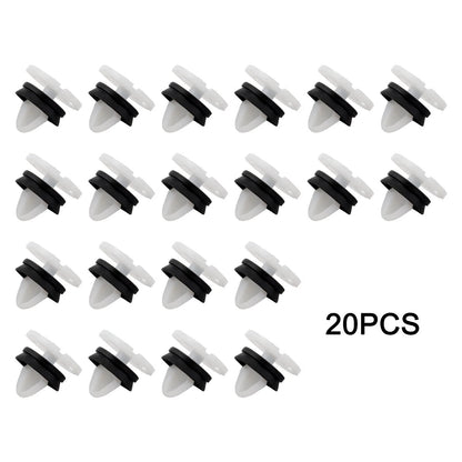Set of 20 Interior Panel Trim Clips for Renault