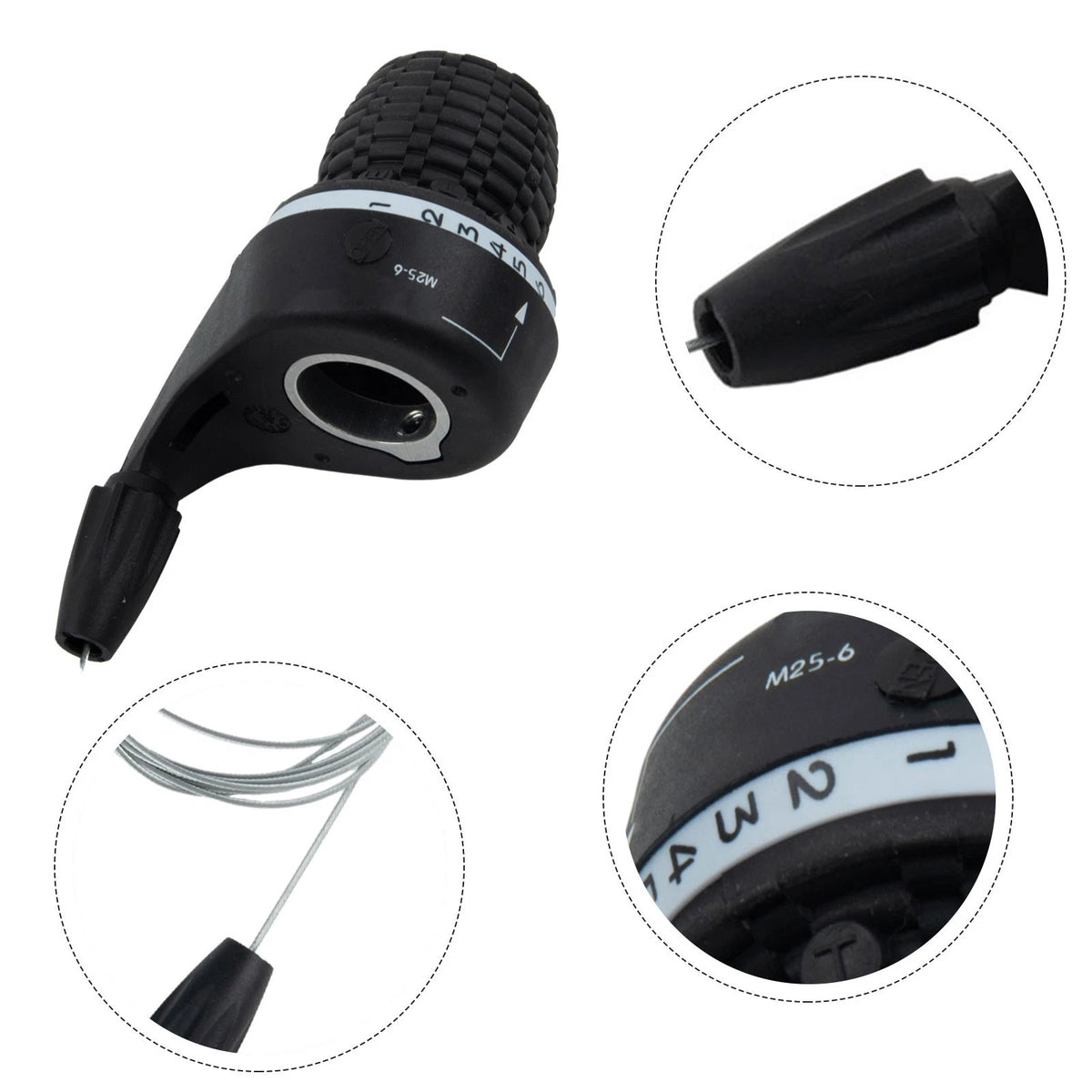 6-Speed Gear Shifters for Shimano Compatible Bikes
