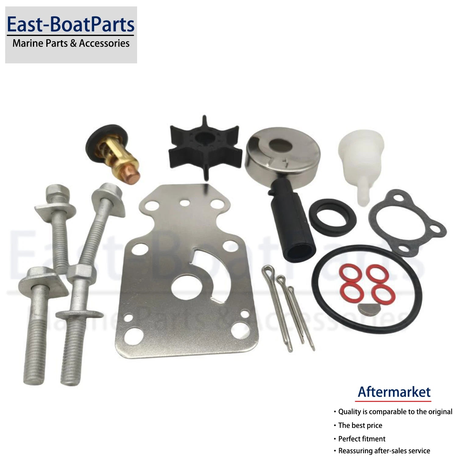 Service Parts Kit Impeller for Yamaha Outboard 8HP 9.9HP (FT8D FT8G FT9.9G FT9.9J)