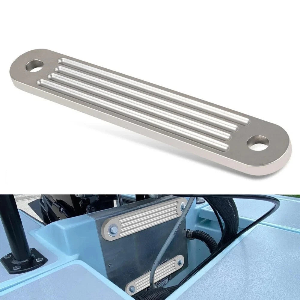 Transom Plate for Boat (Solid Cast Aluminum)