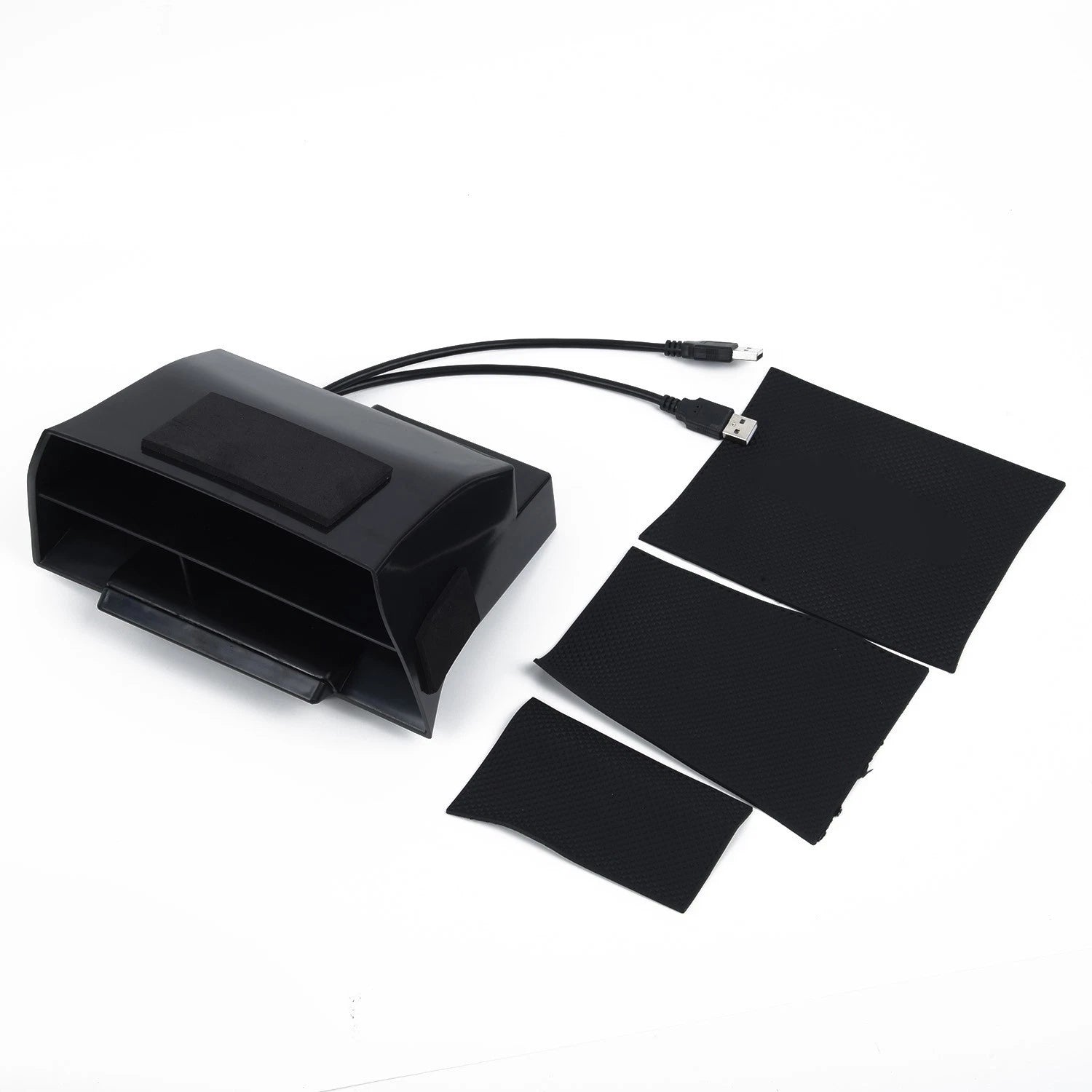 Inner Console Storage Box for Civic 10th (2016–2019) Black ABS