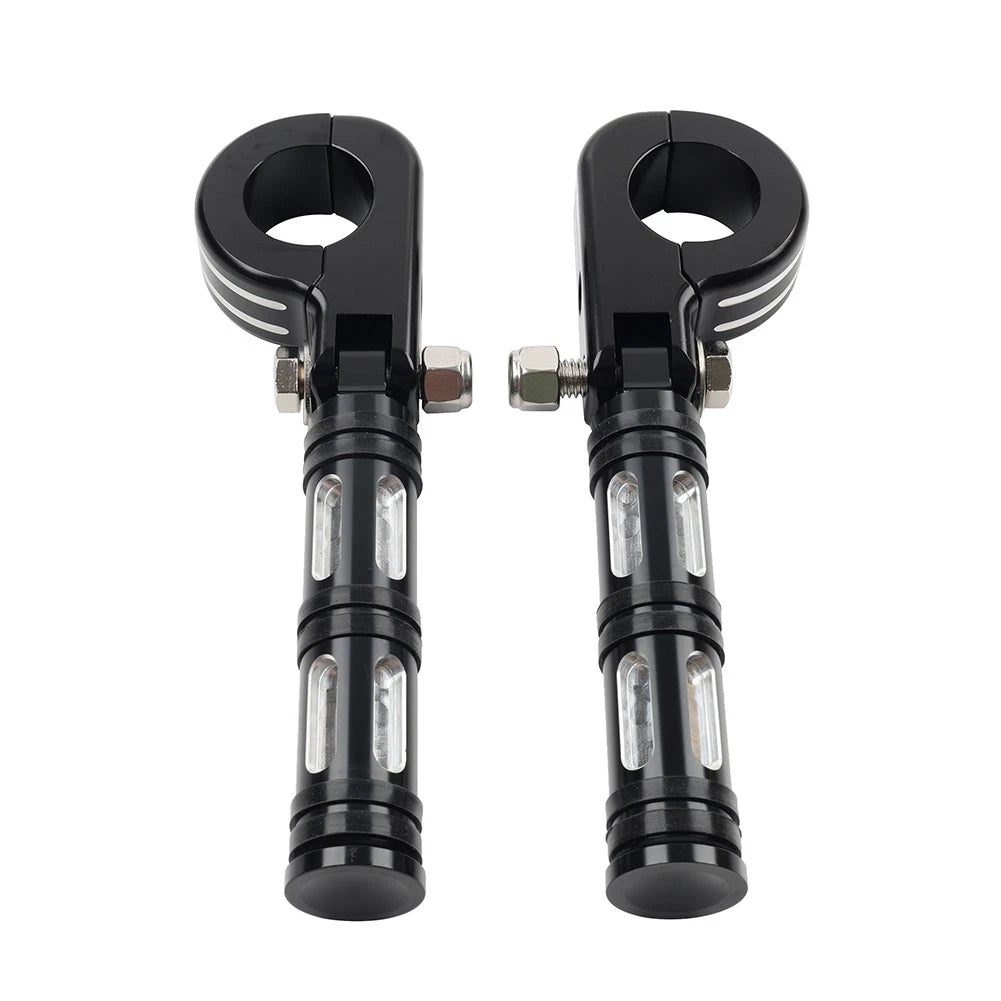 2pcs Engine Guard Bar Foot Pegs for Harley