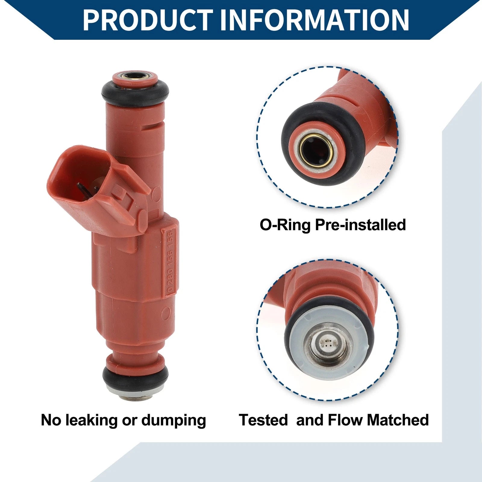 Fuel Injector Replacement for Mazda 6 Saloon (GG) 2.3 (2002–2007)