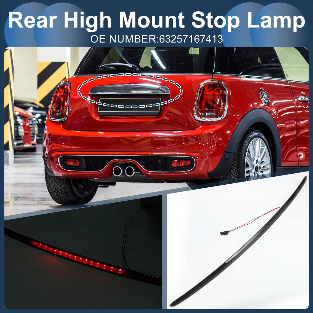 LED Third Brake Light for Mini Cooper (2008–2013) Black Housing