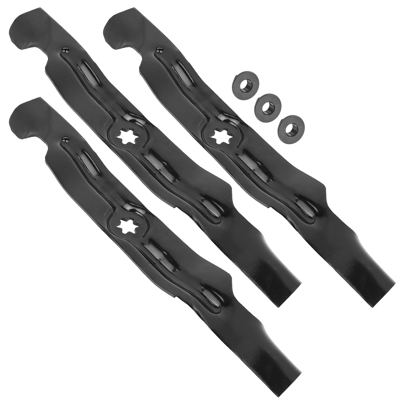 50 in Deck Blade and Nut Kit Replacement for Toro LX500 SL500 (2006–2009)