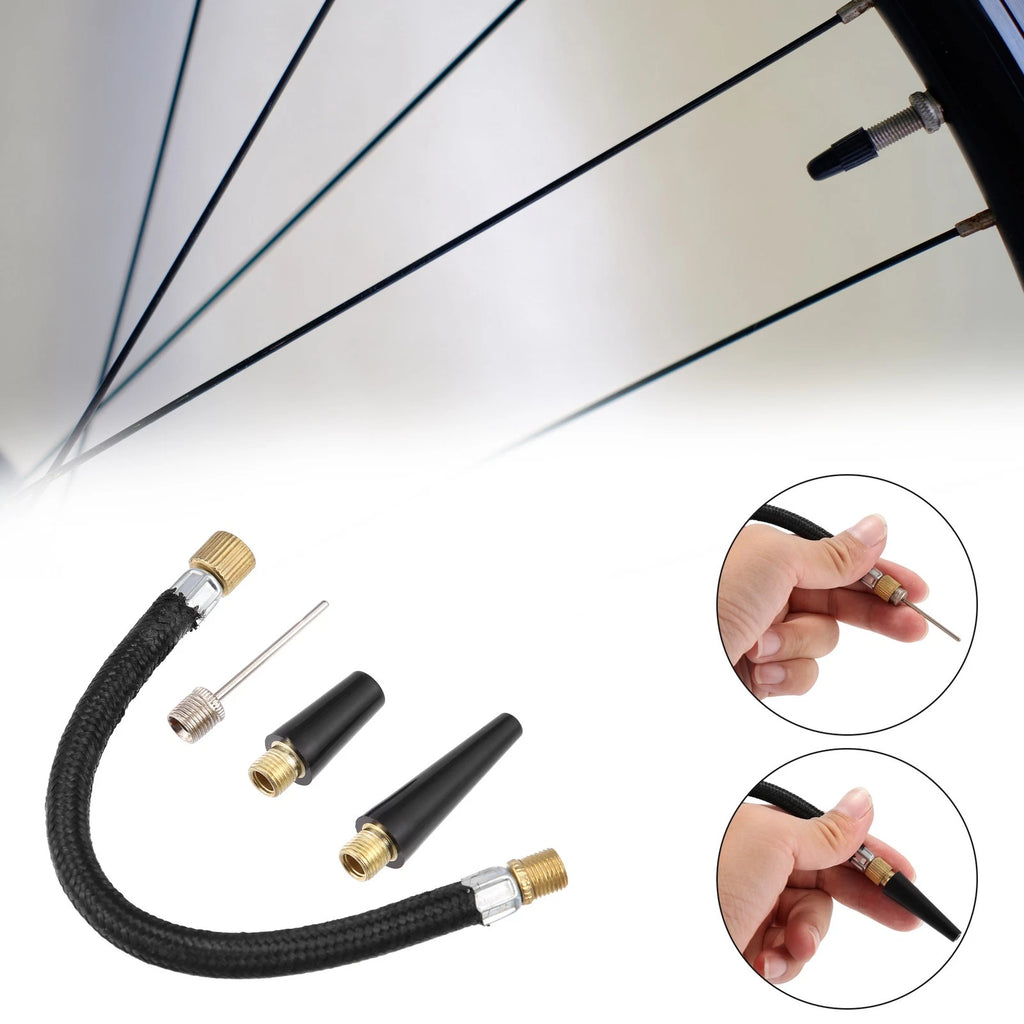 Bicycle Air Pump Replacement with Inflation Needle Tapered Nozzles