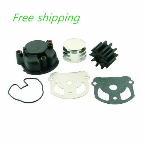 Water Pump Impeller Kit with Housing for OMC Cobra (984461, 983895, 984744)