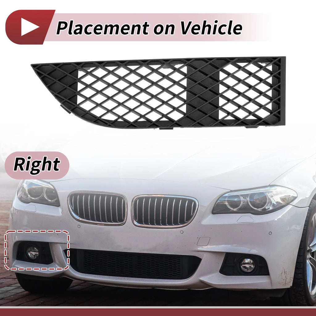 Front Right Fog Light Grille Replacement for BMW 750Li (2006–2008)