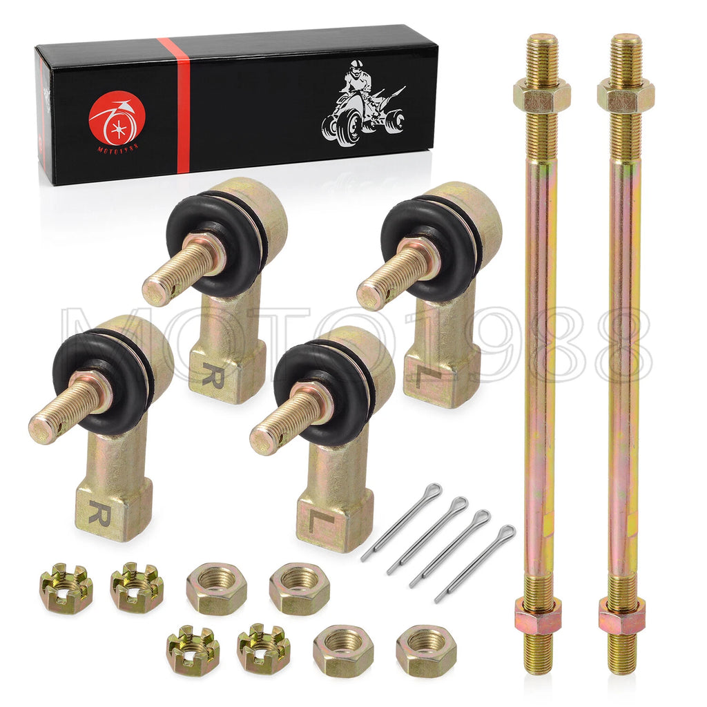 Tie Rod End Kit for Honda 300EX TRX300EX 1993–2006, TRX250X 1987–1992 (NO-X)