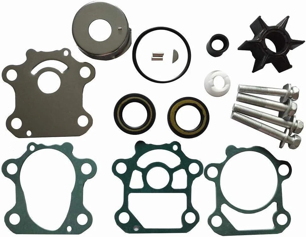 Water Pump Impeller Repair Kit for Yamaha F70 70HP (4-Stroke) (6CJ-W0078-00)