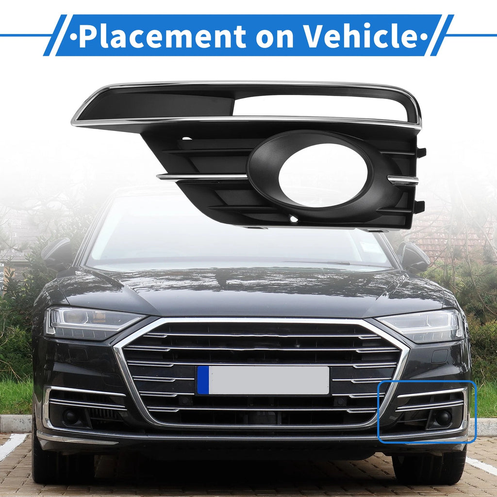 Front Left Fog Light Grill Replacement for Volkswagen Beetle (2016–2019)