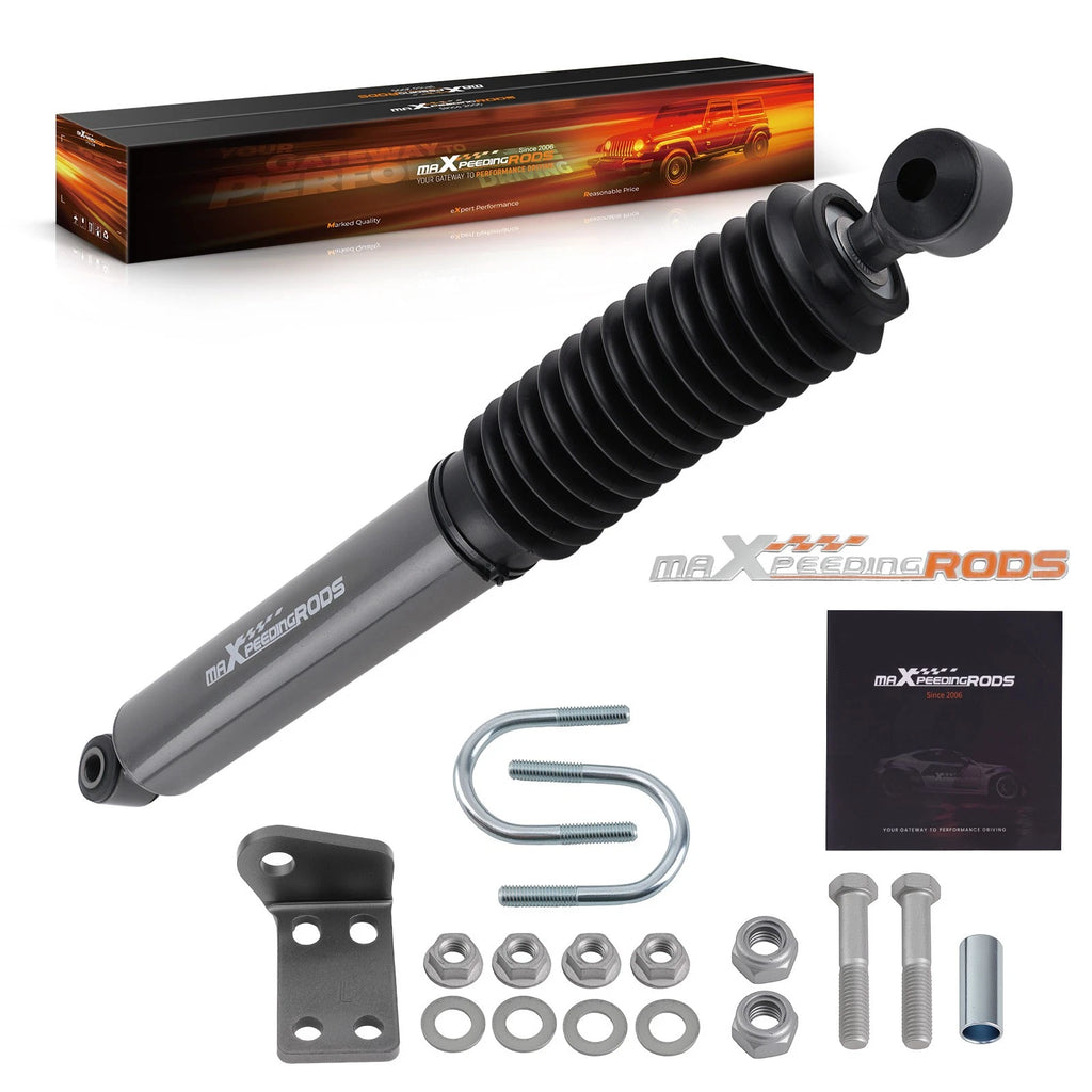Steering Stabilizer Conversion Kit for Jeep Wrangler 2WD/4WD (2007–2018)