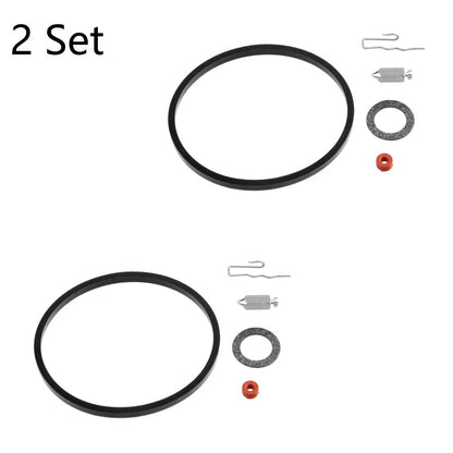 2Set For Tecumseh 631021 631021A 621021B Eska 631031B Carburetor Needle Seat Kit